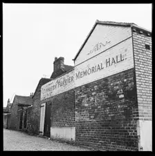 Kathleen Ferrier Memorial Hall, 36 Cavour Street, Etruria, Hanley, Stoke-on-Trent, 1965-1968. Creator: Eileen Deste
