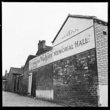 Kathleen Ferrier Memorial Hall, 36 Cavour Street, Etruria, Hanley, Stoke-on-Trent, 1965-1968. Creator: Eileen Deste