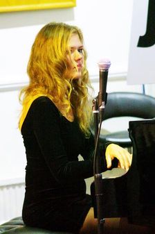 Kathrine Windfield, Watermill Jazz Club, Dorking, Surrey, 8 Sept. 2018. Creator: Brian O'Connor