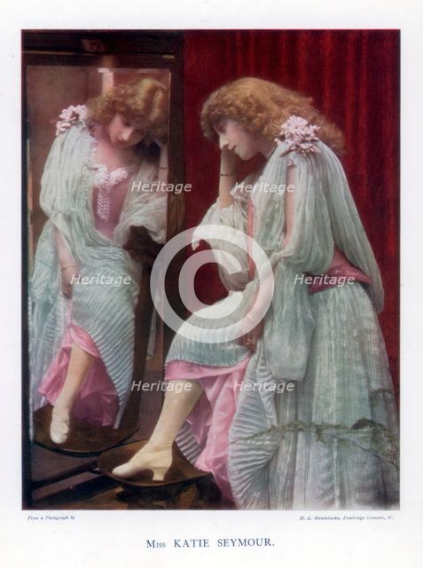 Katie Seymour, actress, singer and dancer, 1901.Artist: Mendelssohn