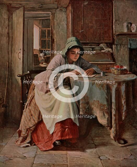 'Katie's Letter', 1875, (c1902).  Creator: Unknown.