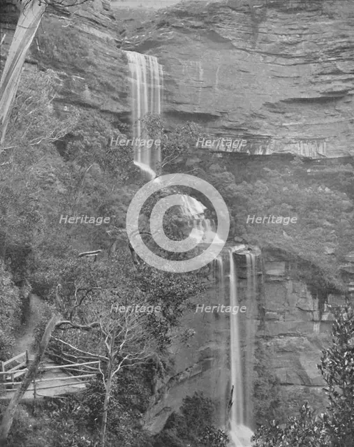 'Katoomba Falls', 19th century. Artist: Unknown.