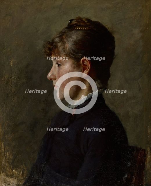 Katrina, about 1884. Creator: John Ottis Adams.