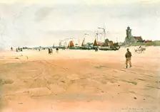 Kattwijk aan Zee in 1889 (c1900). Creator: Unknown