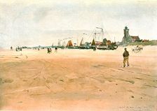 Kattwijk aan Zee in 1889 (c1900). Creator: Unknown