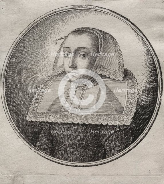 Kaufmann's Frau aus Hanan, 1649. Creator: Wenceslaus Hollar (Bohemian, 1607-1677).