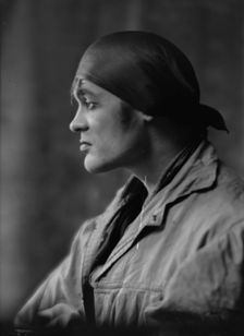 Kauser, Ben J., portrait photograph, 1914 Apr. 23. Creator: Arnold Genthe