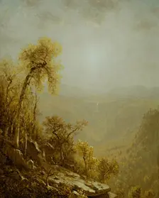 Kauterskill Clove, Catskill Mountains, 1880. Creator: Sanford Robinson Gifford