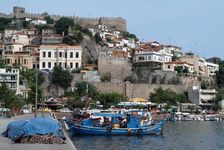 Kavala Harbour, Greece, 2003. Creator: Ethel Davies