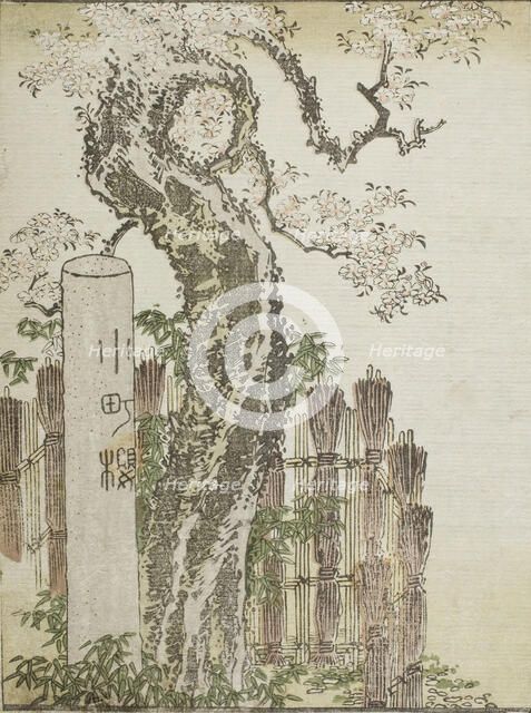 Kawamachi, c1802. Creator: Hokusai.