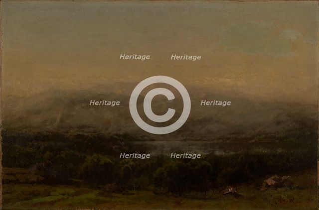 Kayser's Pond, Maine, mid-late 19th century. Creator: John Bunyan Bristol.
