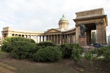 Kazan Cathedral, St Petersburg, Russia, 2011. Creator: Sheldon Marshall