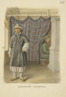 Kazan Tatar Man (From the series Clothing of the Russian state), 1869