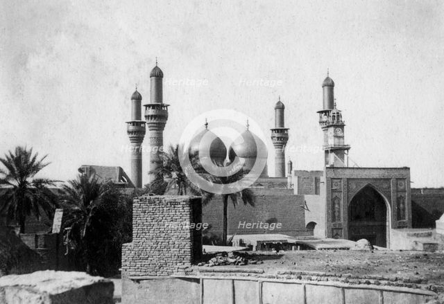 Kazimain mosque, Iraq, 1917-1919. Artist: Unknown