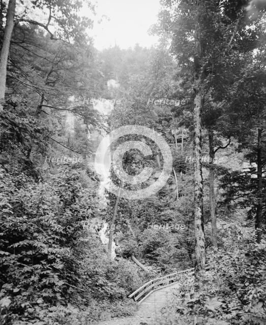 Kaaterskill Clove from Santa Cruz Falls, Catskill Mts., N.Y., between 1895 and 1910. Creator: Unknown.