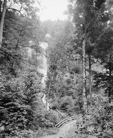 Kaaterskill Clove from Santa Cruz Falls, Catskill Mts., N.Y., between 1895 and 1910. Creator: Unknown