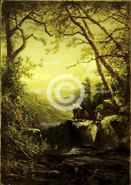 Kaaterskill Clove, January 1865, 1865. Creator: James David Smillie.