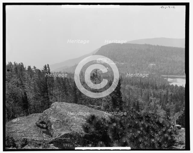 Kaaterskill Mountain and lakes, Catskill Mountains, N.Y., c.between 1901 and 1906. Creator: Unknown.
