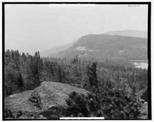 Kaaterskill Mountain and lakes, Catskill Mountains, N.Y., c.between 1901 and 1906. Creator: Unknown