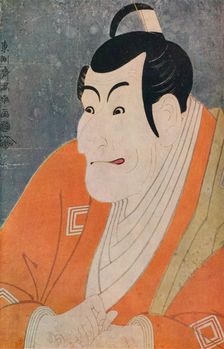 Kabuki Actor Ichikawa Ebizo in the Play The Colored Reins of a Loving Wife 1794. Artist: Tôshûsai Sharaku