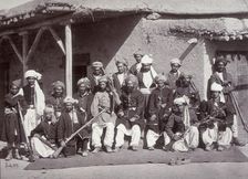 Kabul Police, Afghanistan, c1880. Creator: John Burke