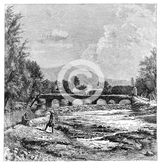 Kabul River, Afghanistan, 1895. Artist: Unknown