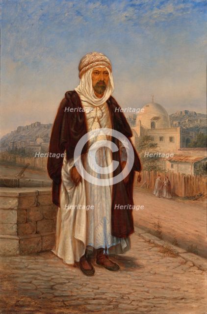 Kabyle Algerian, ca. 1893. Creator: Antonio Zeno Shindler.