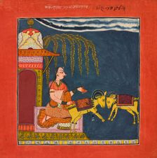 Kaccheli Ragini, from a Ragamala, ca. 1710. Creator: Unknown