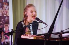Kadri Voorland, Watermill Jazz Club, Dorking, Surrey, UK, 7.5.19. Creator: Brian O'Connor