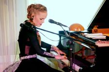 Kadri Voorland, Watermill Jazz Club, Dorking, Surrey, UK, 7.5.19. Creator: Brian O'Connor