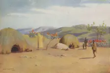 Kaffir Kraal 1924