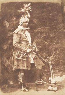 Kahkewaquonaby or Reverend Peter Jones, 1845. Creators: David Octavius Hill, Robert Adamson, Hill & Adamson