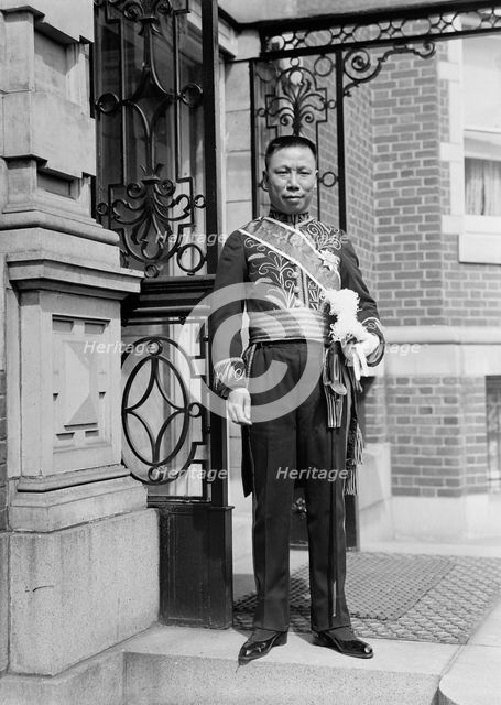 Kai Fu Shah, E.E. and M.P. from China, 1917. Creator: Harris & Ewing.