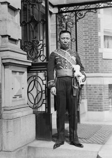 Kai Fu Shah, E.E. and M.P. from China, 1917. Creator: Harris & Ewing