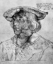Kaiser Maximilian I 1518, (1936). Artist: Albrecht Dürer