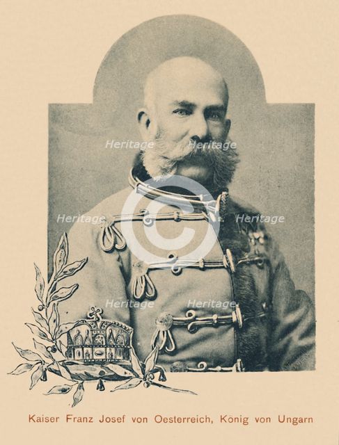 'Kaiser Franz Josef von Oesterreich, Konig von Ungarn', c1910. Creator: Unknown.