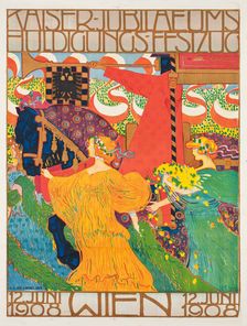 Kaiser-Jubiläums-Huldigungs-Festzug, 1908. Creator: Graf, Ludwig Ferdinand (1868-1932)