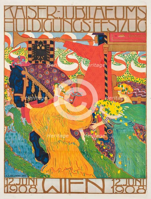 Kaiser-Jubiläums-Huldigungs-Festzug, 1908. Creator: Graf, Ludwig Ferdinand (1868-1932).