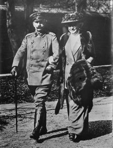 Kaiser & Kaiserin in the West, between c1910 and c1915. Creator: Bain News Service