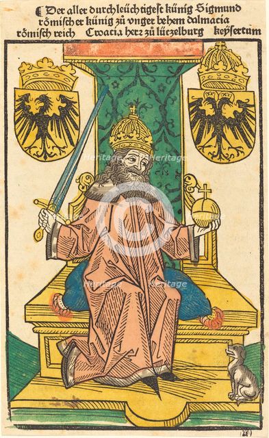 Kaiser Sigmund, 1483 or before. Creator: Unknown.