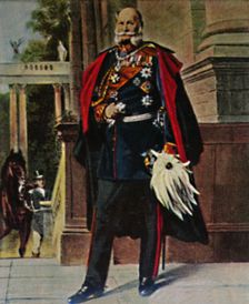 Kaiser Wilhelm I. 1797-1888. - Gemälde von Plockhorst 1934. Creator: Unknown