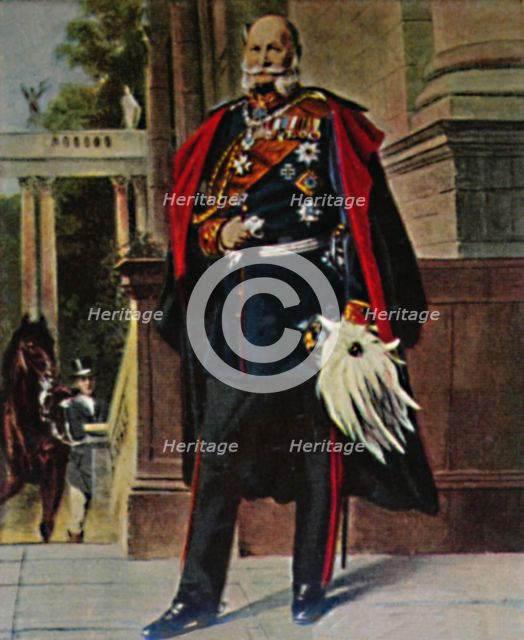 'Kaiser Wilhelm I. 1797-1888. - Gemälde von Plockhorst', 1934. Creator: Unknown.