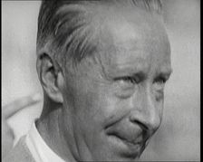 Kaiser Wilhelm II of Germany Watching an Auto-Gyro Being Tested, 1926. Creator: British Pathe Ltd