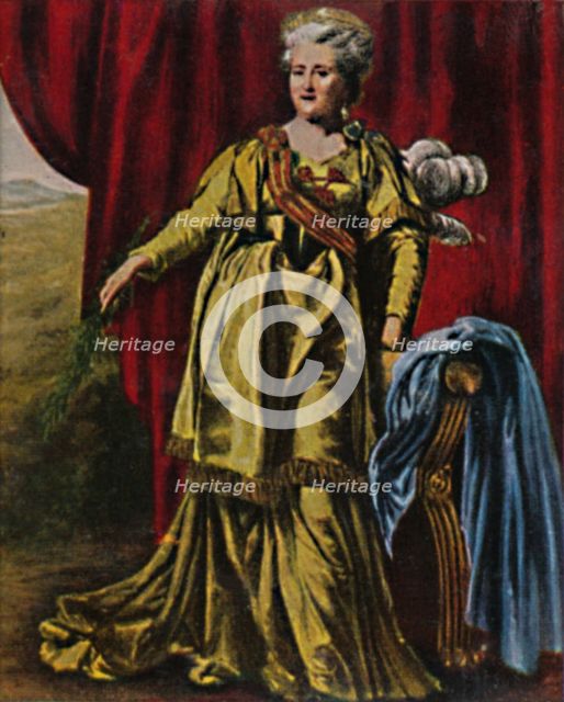 'Kaiserin Katharina II. Von Rußland 1729-1796. - Gemälde von Lewitzky', 1934. Creator: Unknown.