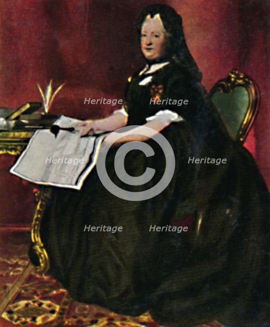 'Kaiserin Maria Therestia 1717-1780. - Gemälde von Maron', 1934. Creator: Unknown.