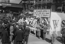 Kaiser's coffin, May 1918. Creator: Bain News Service