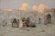 Kairouan, the last glow 1880-1936. Creator: Terrick Williams