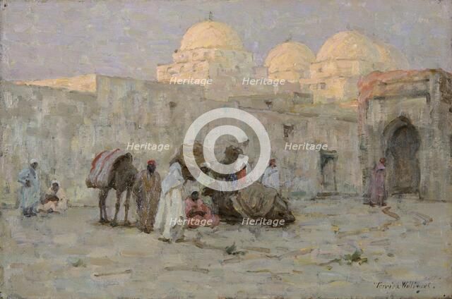 'Kairouan, the last glow', 1880-1936. Artist: Terrick Williams