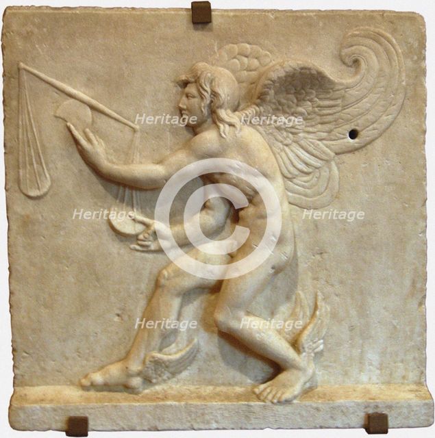 Kairos (Roman copy from a Greek Original).