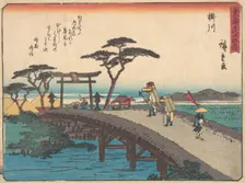 Kakegawa; Akiba-san Embo, ca. 1838., ca. 1838. Creator: Ando Hiroshige